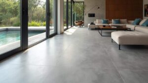 can microcement be used on underfloor heating