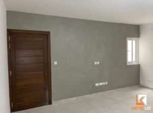 can you microcement over wood