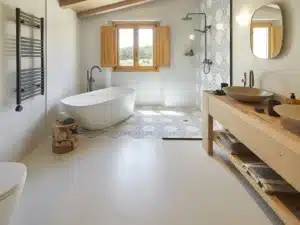 can you use microcement outdoor