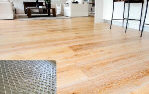 does underfloor heating heat the room