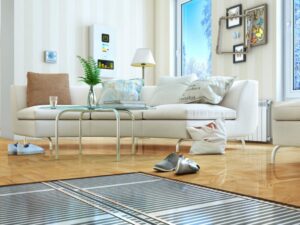 how do you bleed underfloor heating