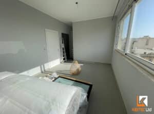 how to clean microcement floor