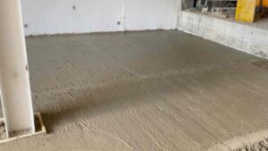 how to concrete screed