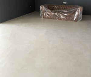 how to microcement shower