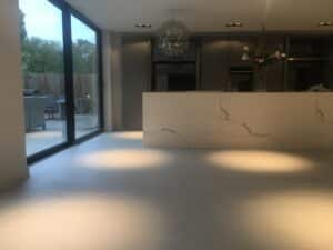 is microcement slippery