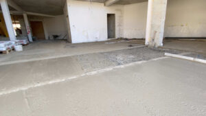 preparing subfloor for screeding
