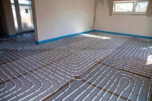 what temperature should underfloor heating be set at night