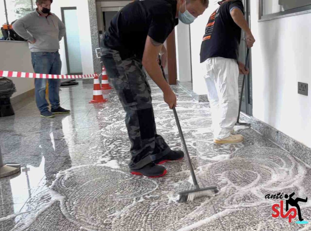 anti slip flooring for commercial spaces Malta