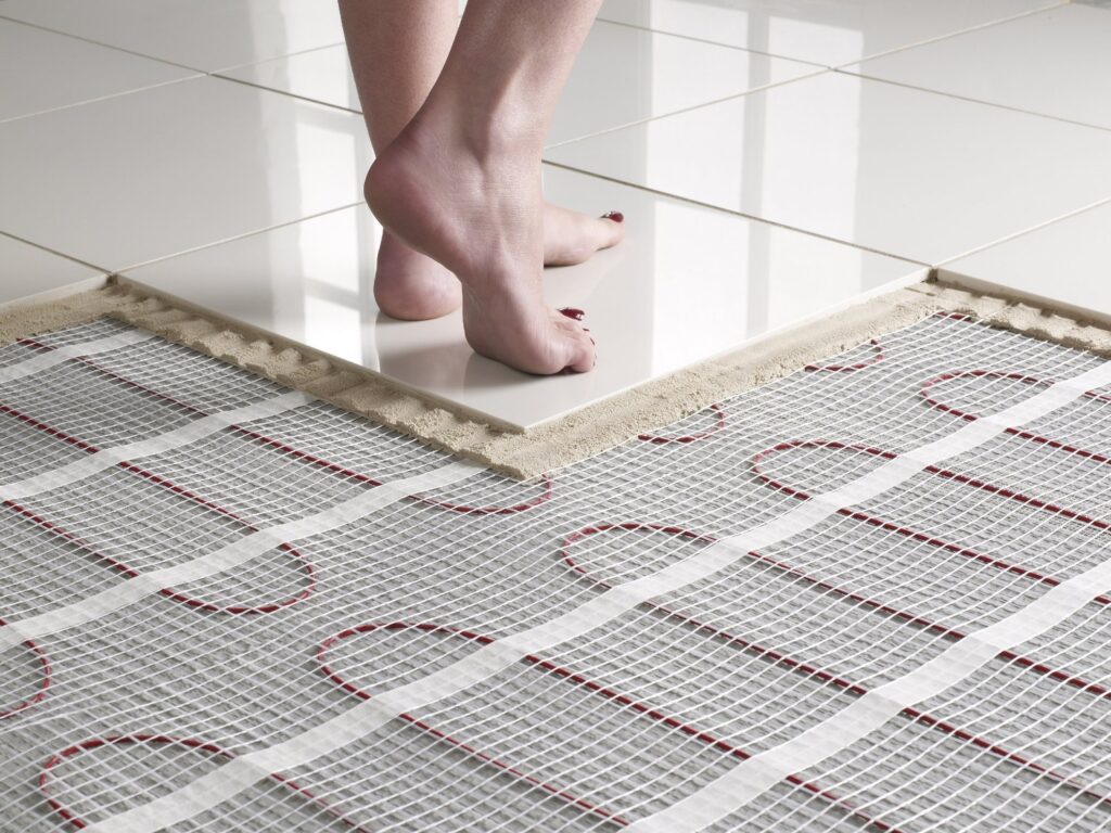 best tiles for underfloor heating in Malta