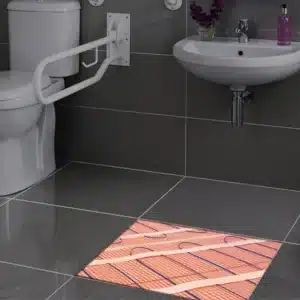 can underfloor heating crack tiles