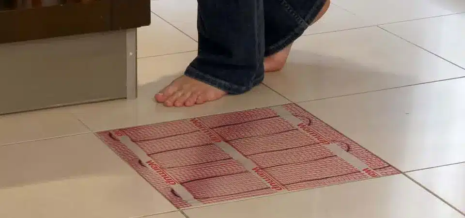 cost of installing underfloor heating on tiles Malta