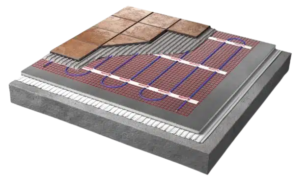 Electric underfloor heating mats for tiles Malta