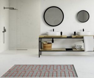 Energy consumption of underfloor heating mats