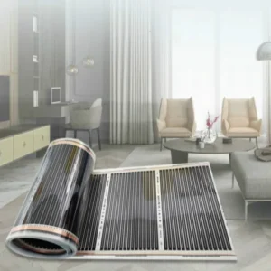 heat distribution in underfloor heating sheets