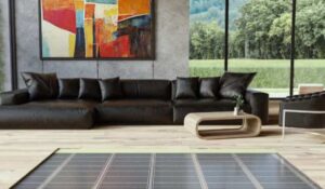 how thick is an underfloor heating sheet