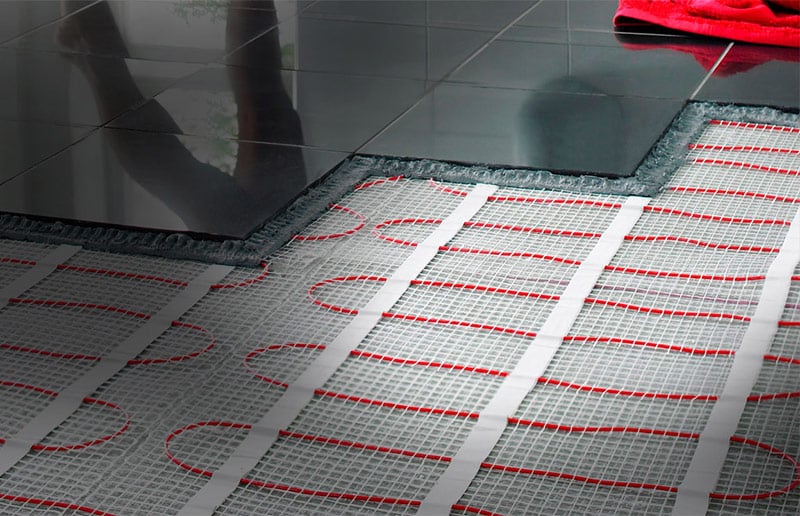 lifespan of underfloor heating under tiles
