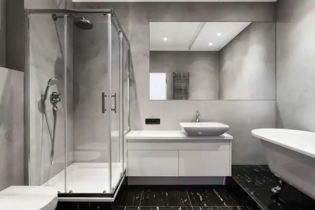 microcement bathrooms Gozo