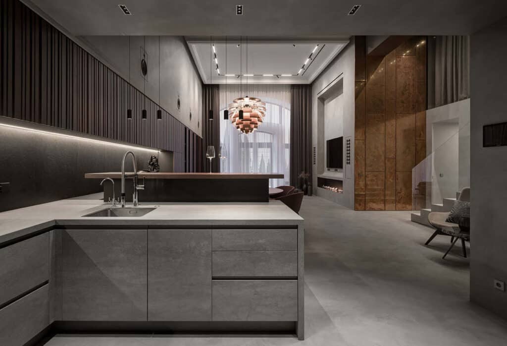 microcement kitchens Gozo