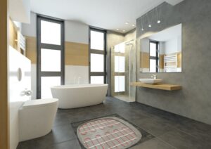 noise levels of underfloor heating under tiles