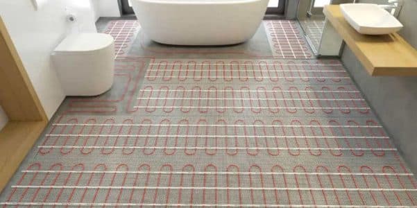 Underfloor heating mats installation time Malta