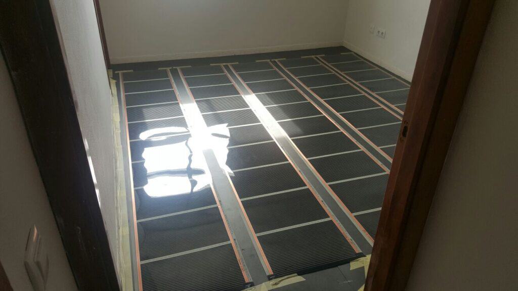 underfloor heating sheet compatibility with floor types
