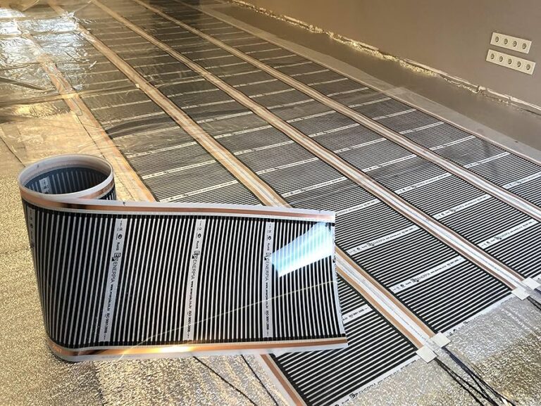 underfloor heating sheet vs mat system
