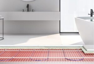 underfloor heating tile adhesive requirements