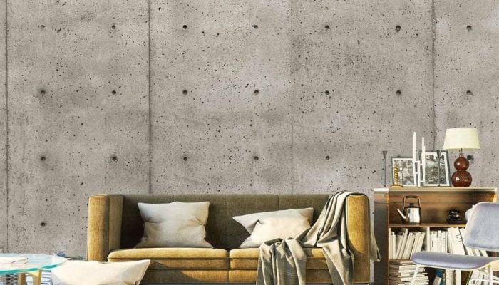 Beige-Concrete-Wallpaper-Living-Room-About-Murals-1